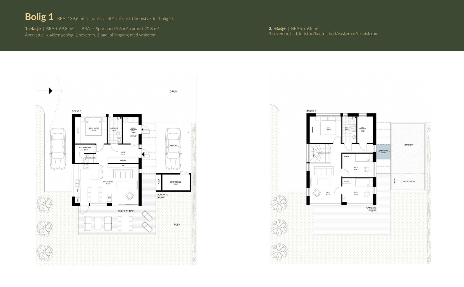 Vigrestadvegen - bolig 1 Galleribilde