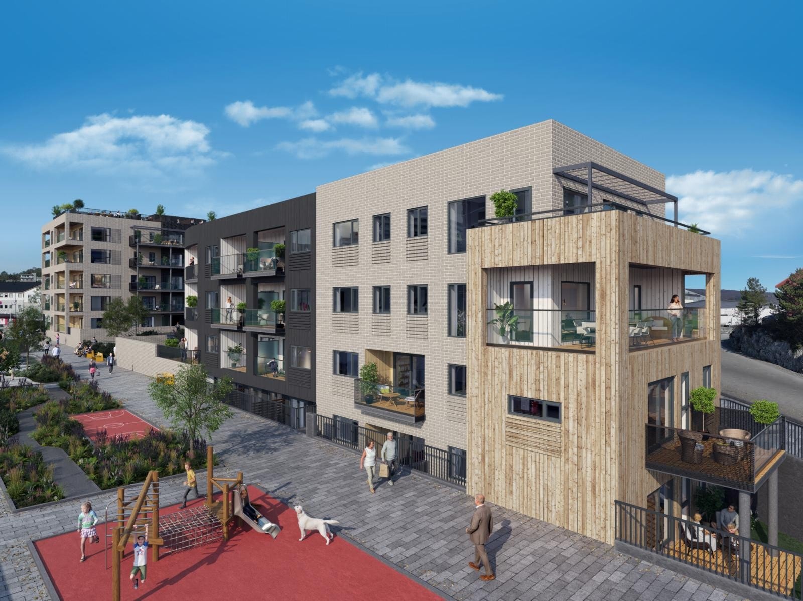 Umiddelbar nærhet til leikeløypa med sine flotte fasiliteter Galleribilde