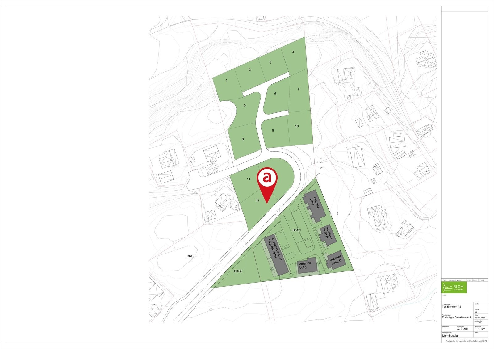 Velkommen til tomt 13 Galleribilde