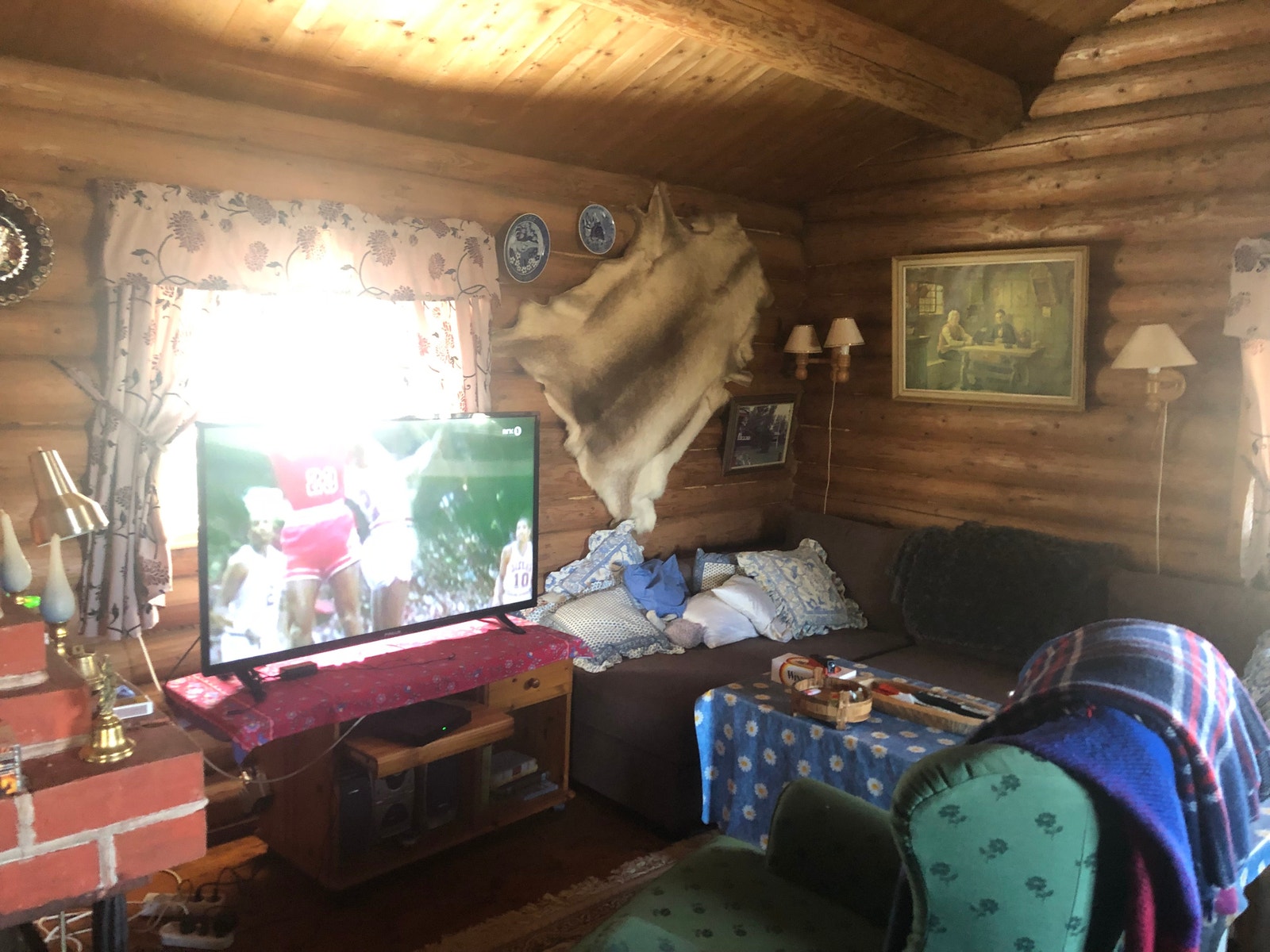 stue med sovesofa Galleribilde