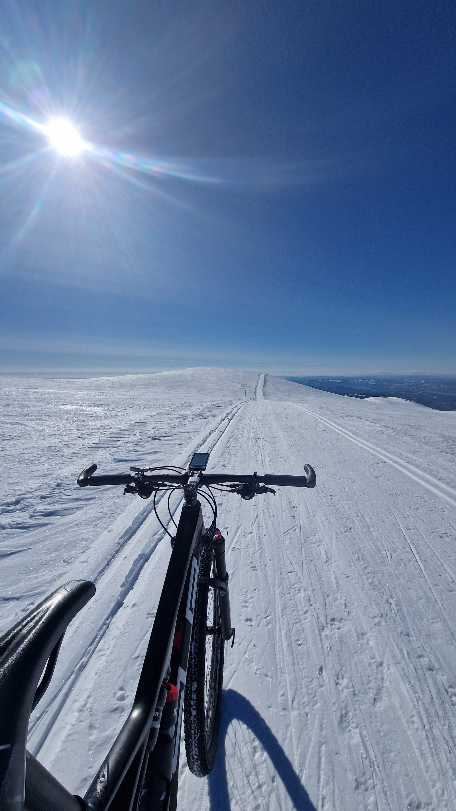 MTB til Høgevarde Galleribilde