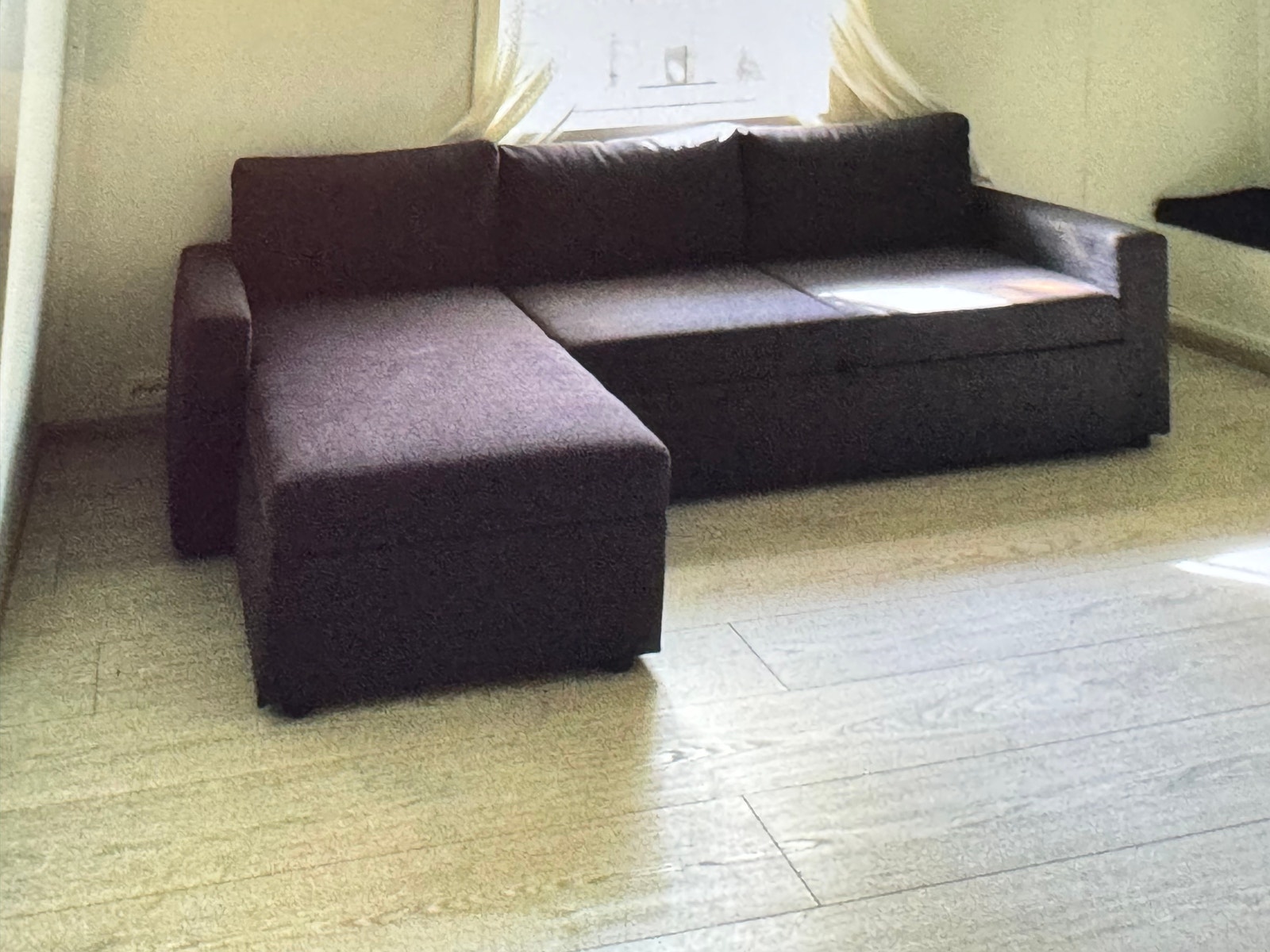 Stue med sovesofa kan brukes som soverom Galleribilde