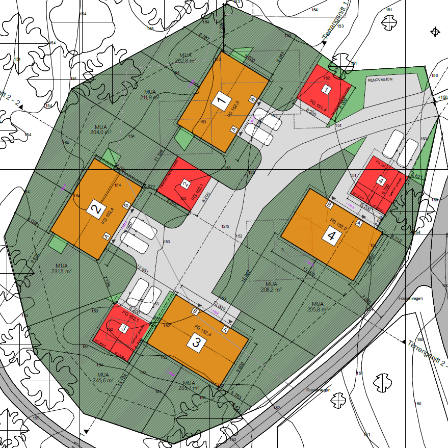 Situasjonsplan Galleribilde