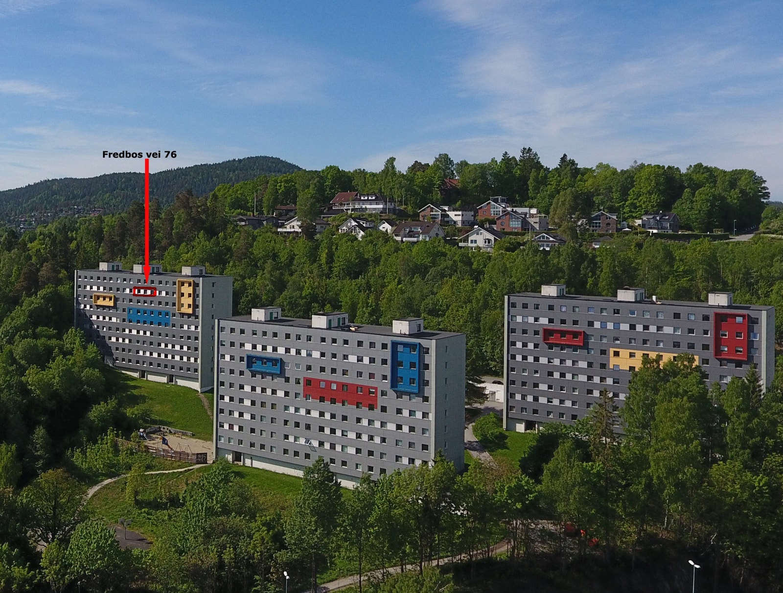 Omgitt av turområder Galleribilde