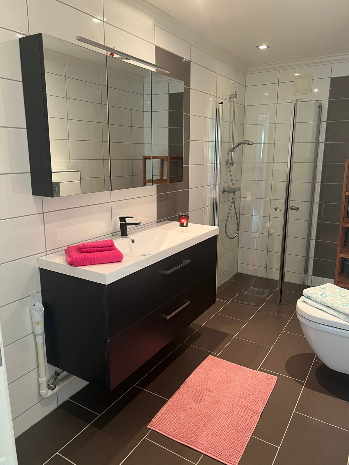 Ny baderomsinnredning Galleribilde