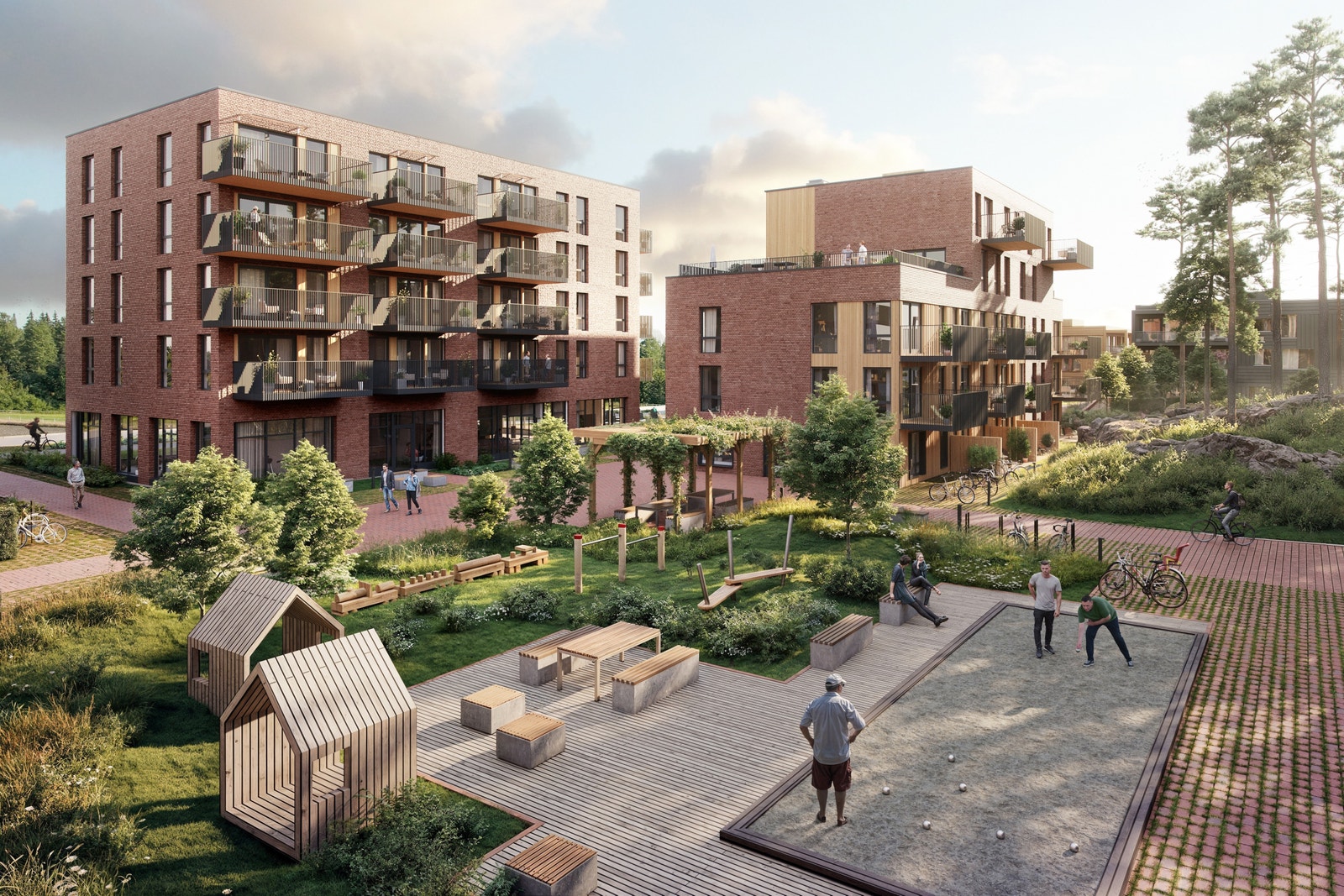 Aktivitetsmuligheter både inne og ute Galleribilde