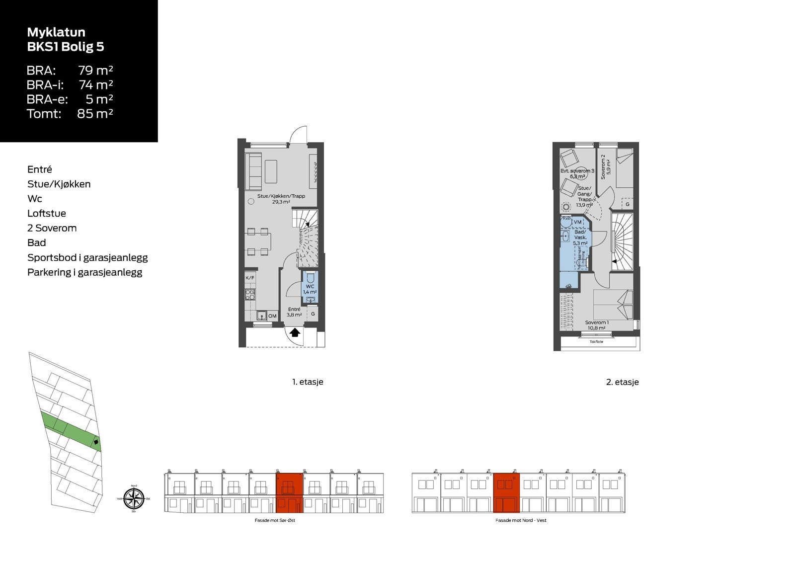Myklatun BKS1 Bolig 5 Galleribilde
