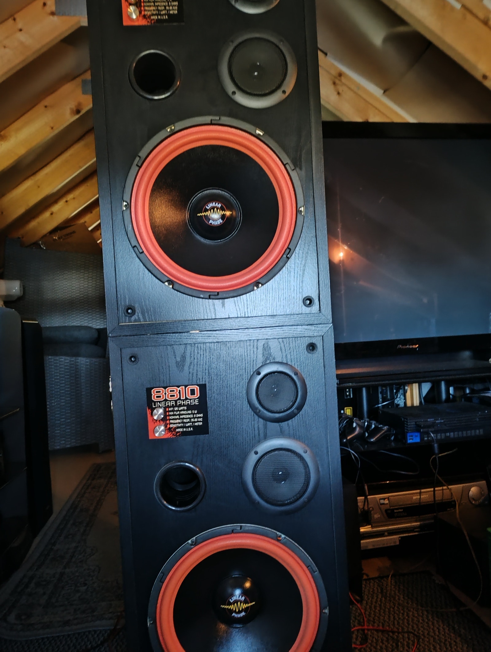 Linear Phase 8810 Vintage Studio Monitor 3-Way | FINN-torget