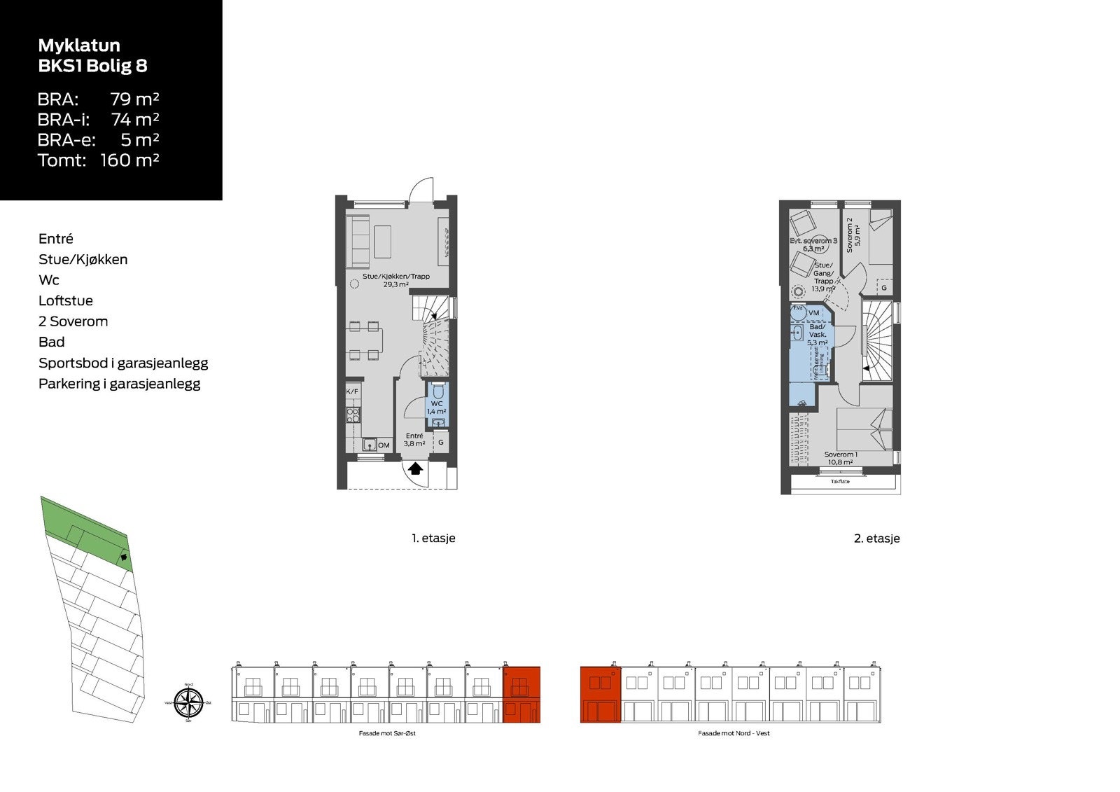 Myklatun BKS1 Bolig 8 Galleribilde