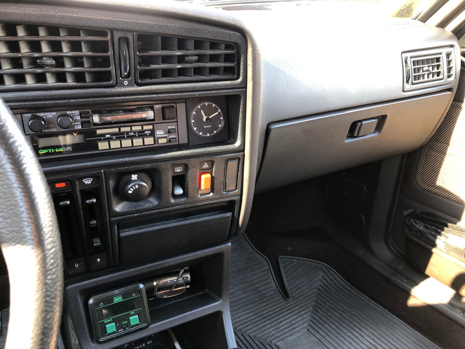 FM radio med kasett