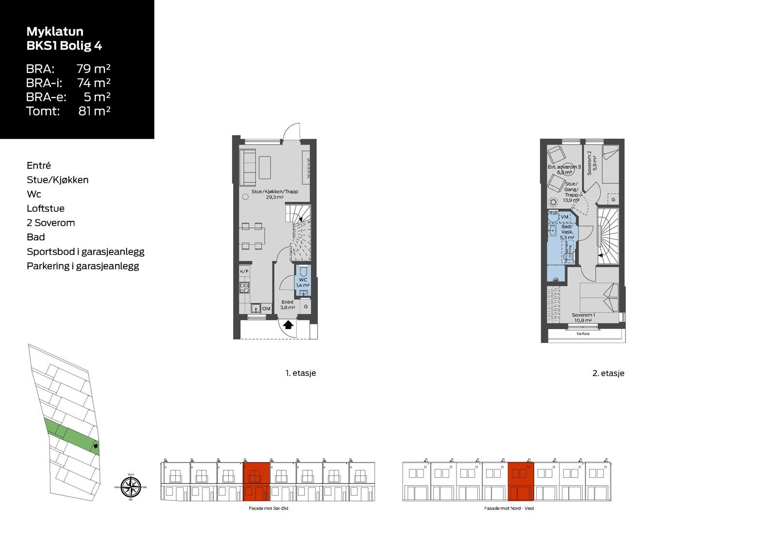 Myklatun BKS1 Bolig 4 Galleribilde