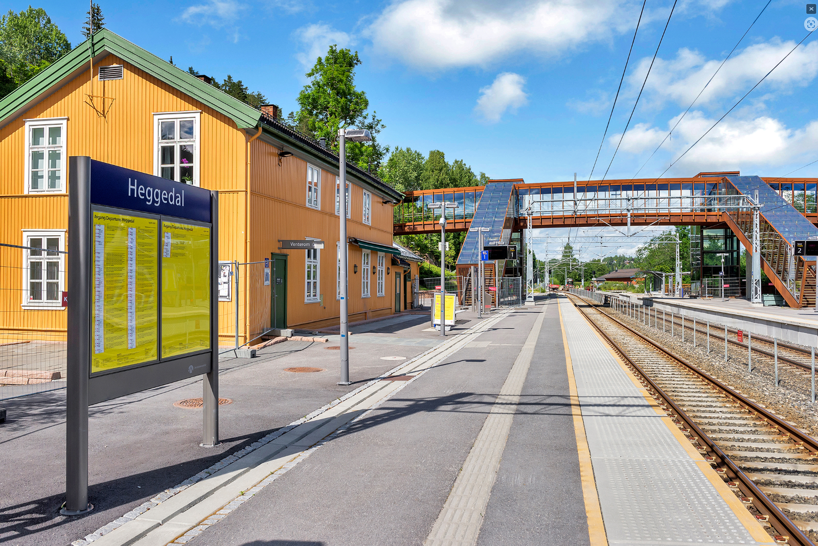 Heggedal togstasjon Galleribilde