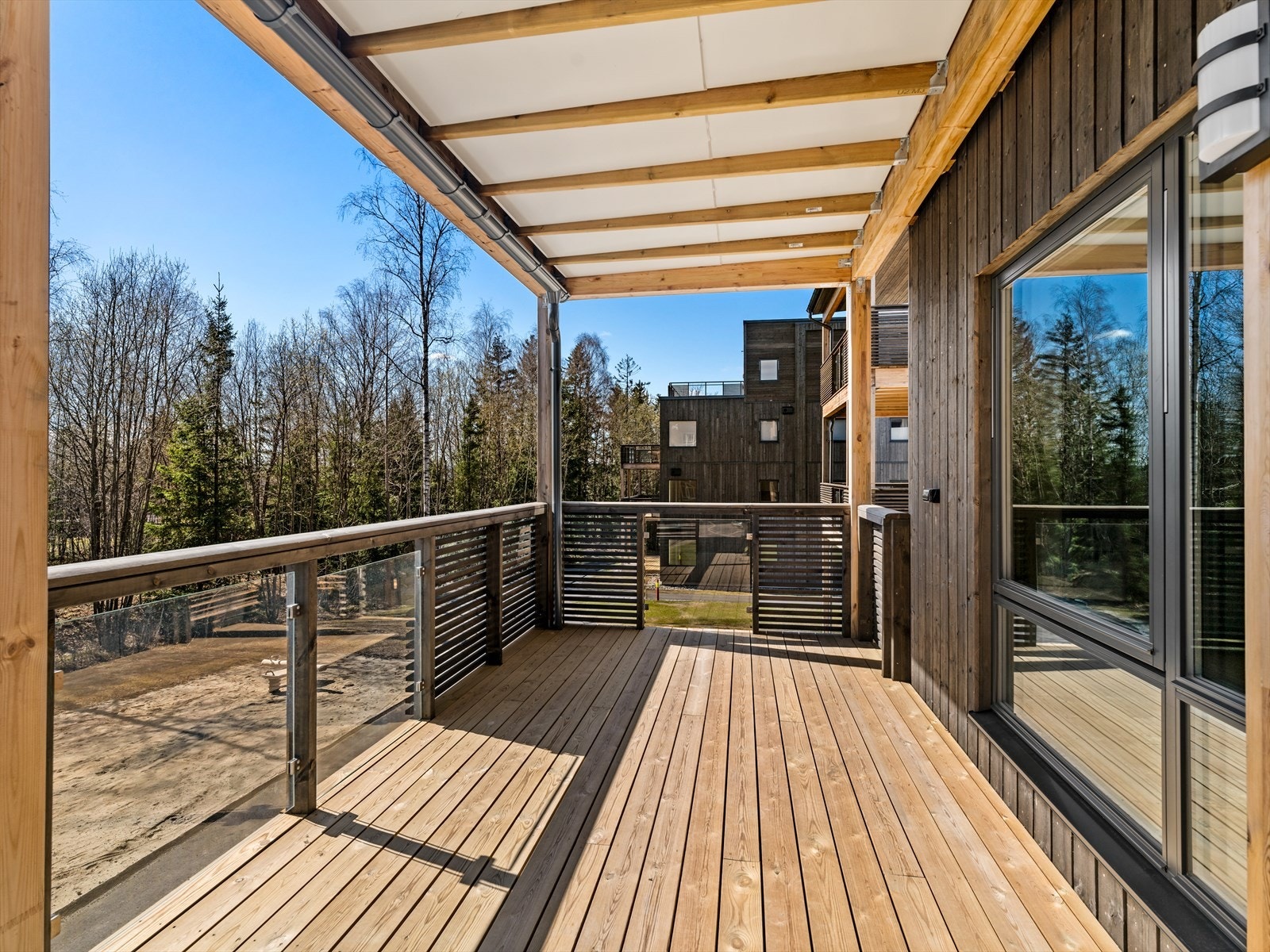 Overbygget balkong Galleribilde
