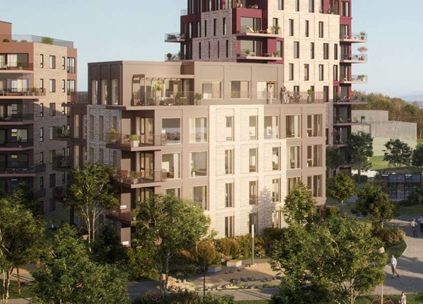 Unik beliggenhet på toppen av bygg B Galleribilde