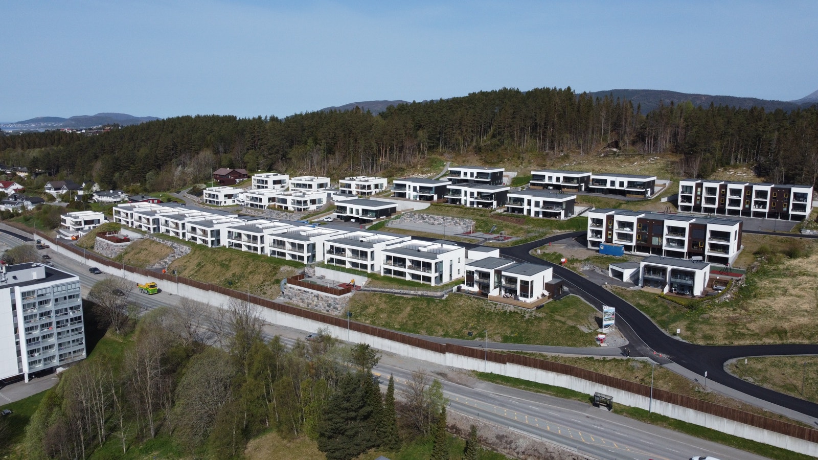 Dronebilde fra området 02.05.2024 Galleribilde