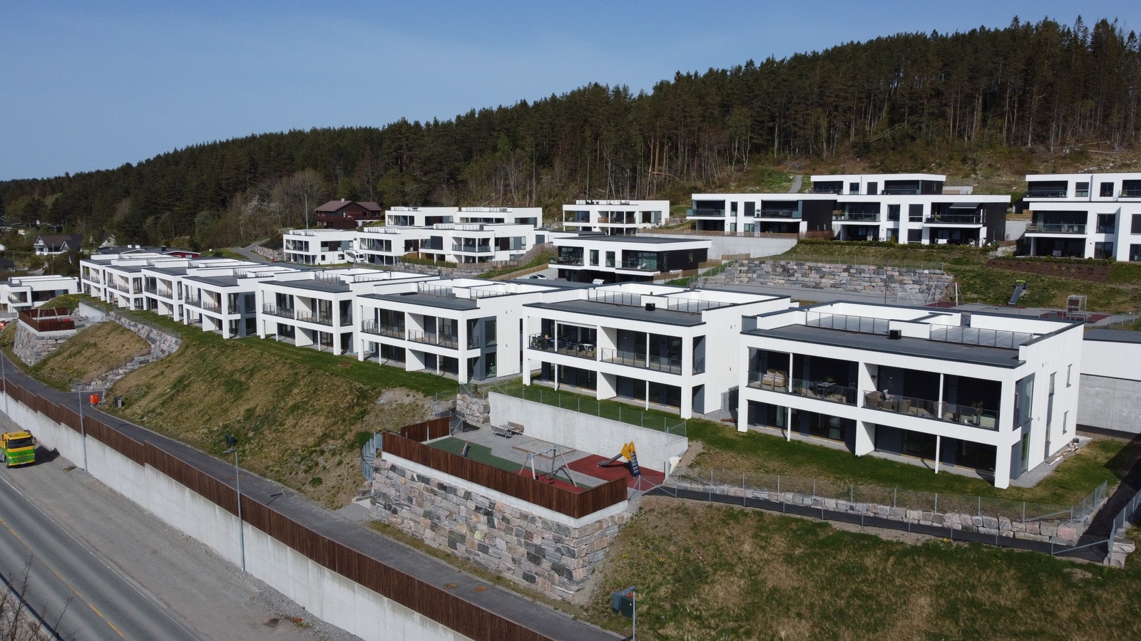 Dronebilde fra området 02.05.2024 Galleribilde