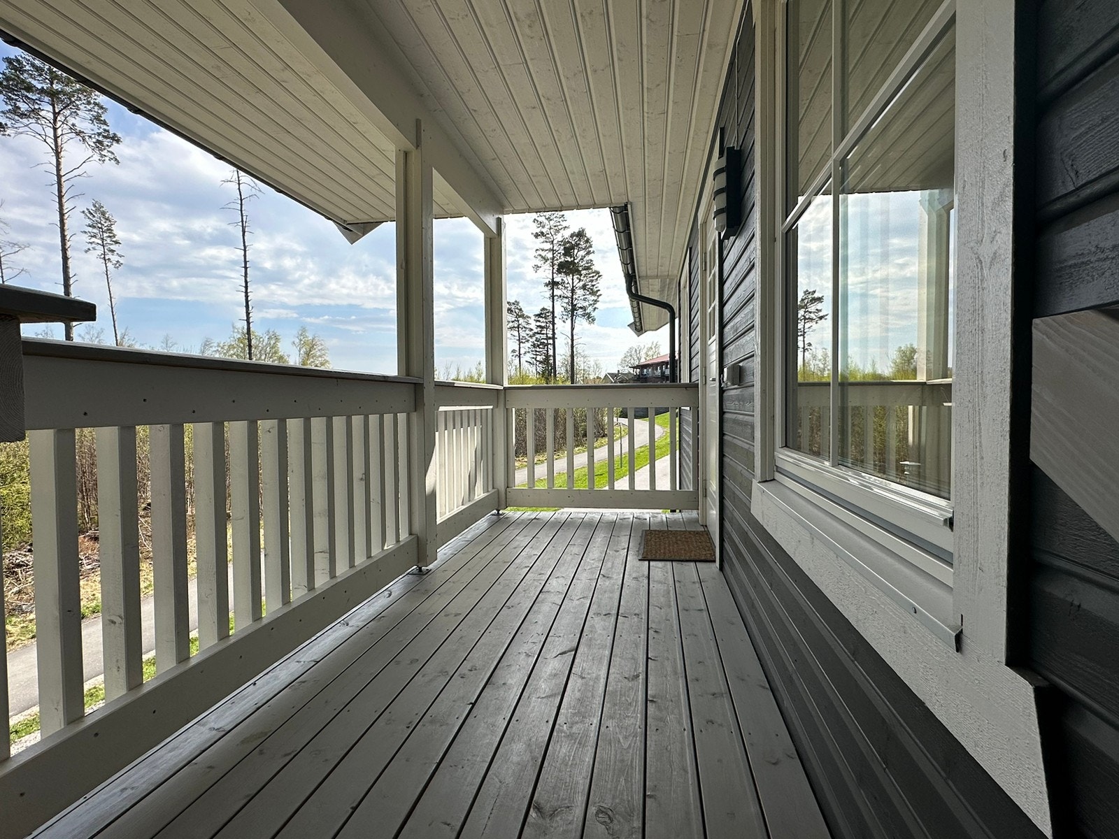 Terrasse inngangsparti Galleribilde