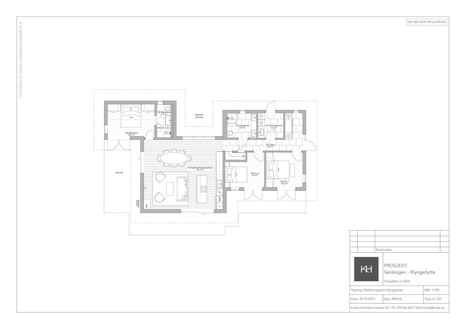 Klyngehytta 1.etasje Galleribilde