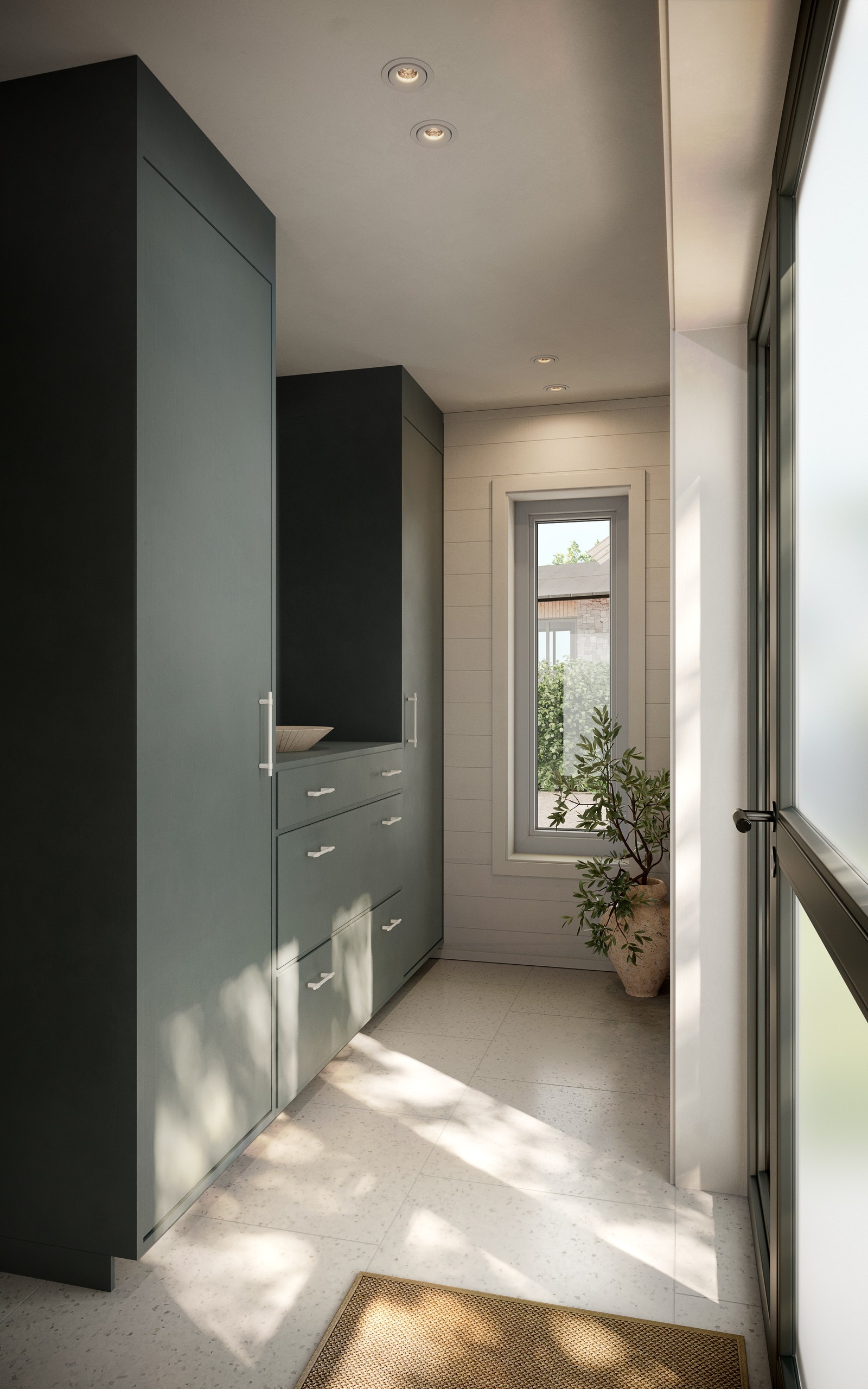 Klyngehytta: Nyt håndverk på sitt beste med snekkerinnredninger som bringer både funksjonalitet og estetisk eleganse til hyttene. Galleribilde