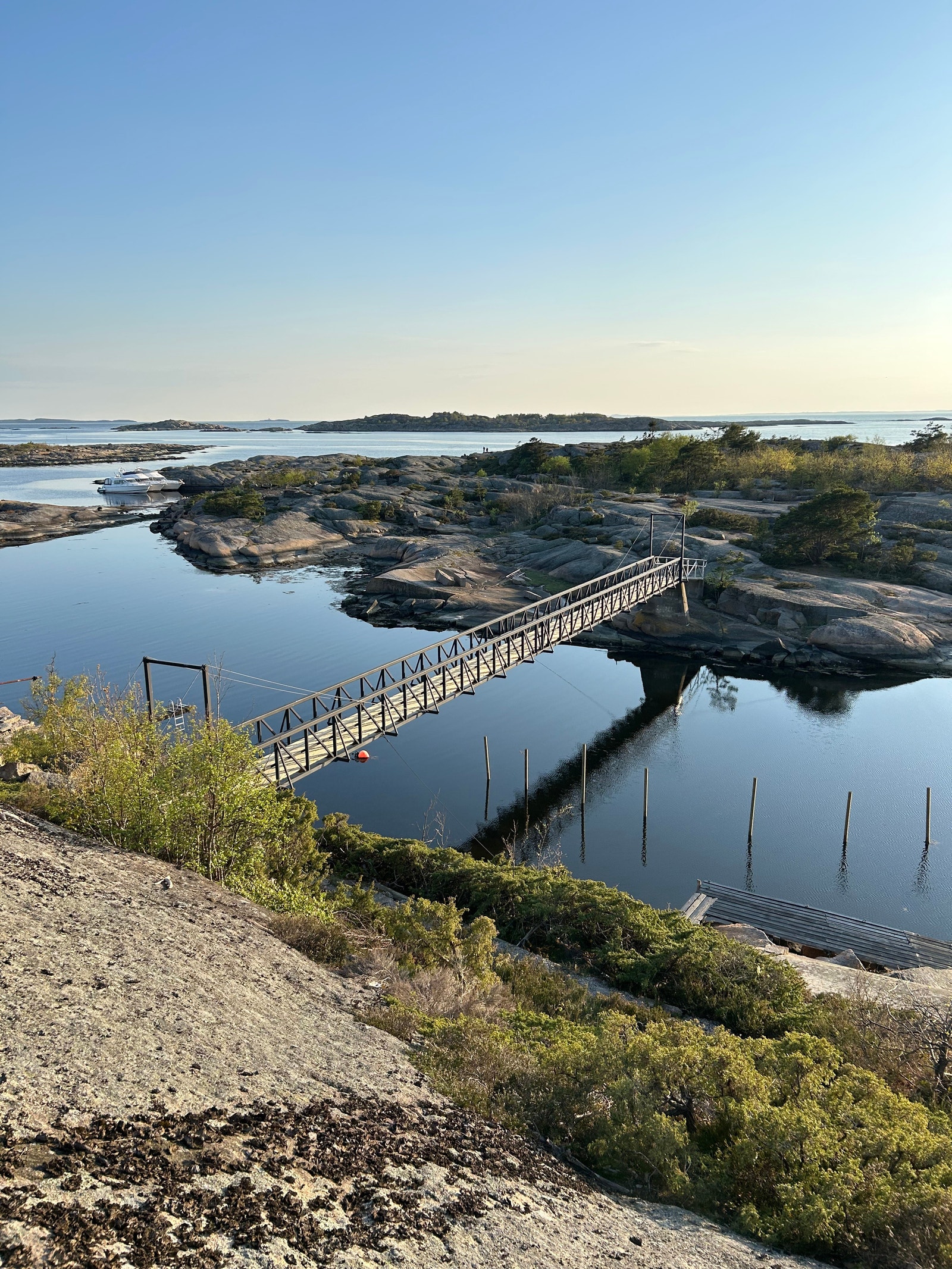 Gangbroa til Fredrikstadholmen Galleribilde