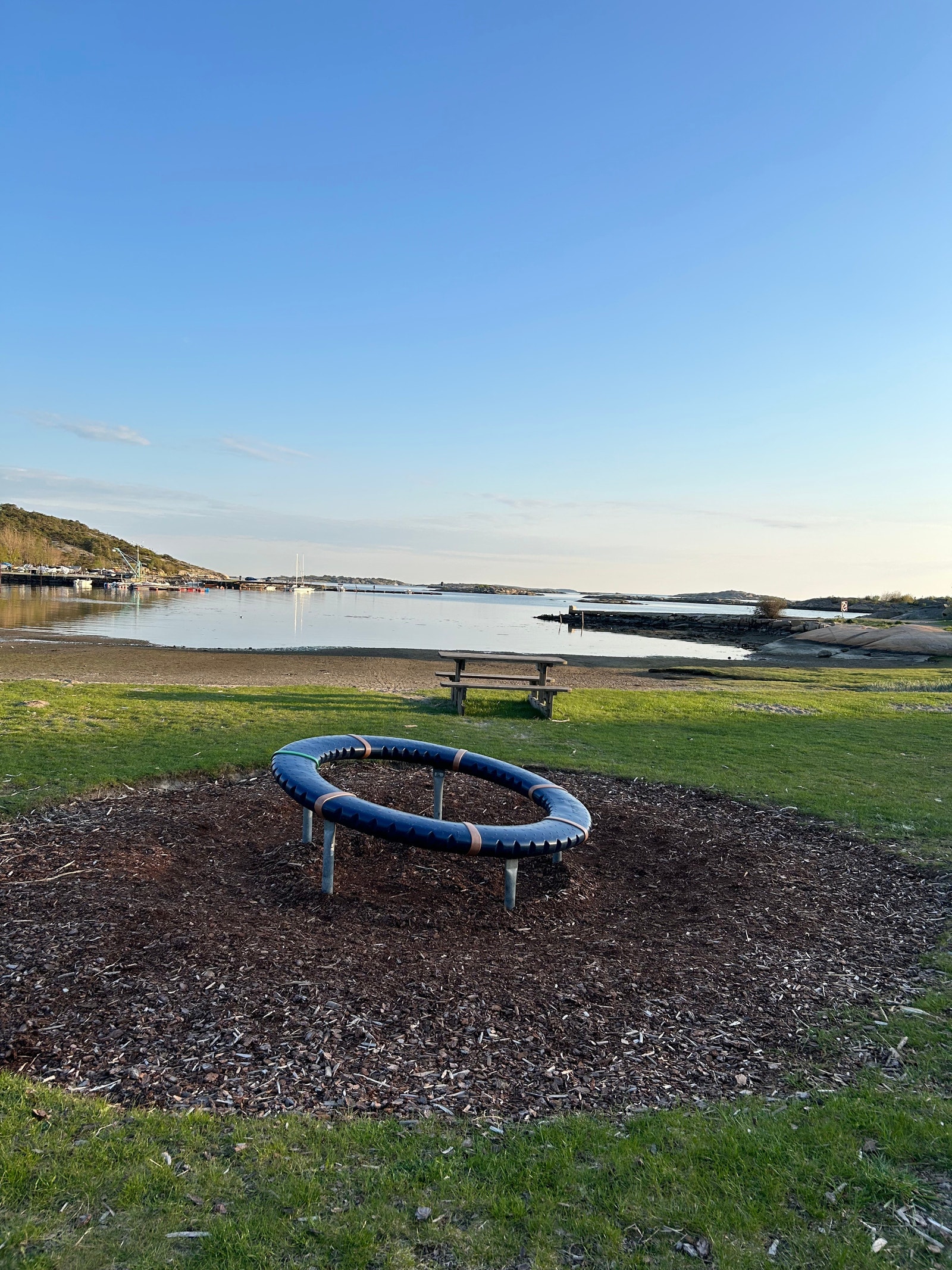 Lekeapparater på stranda Galleribilde