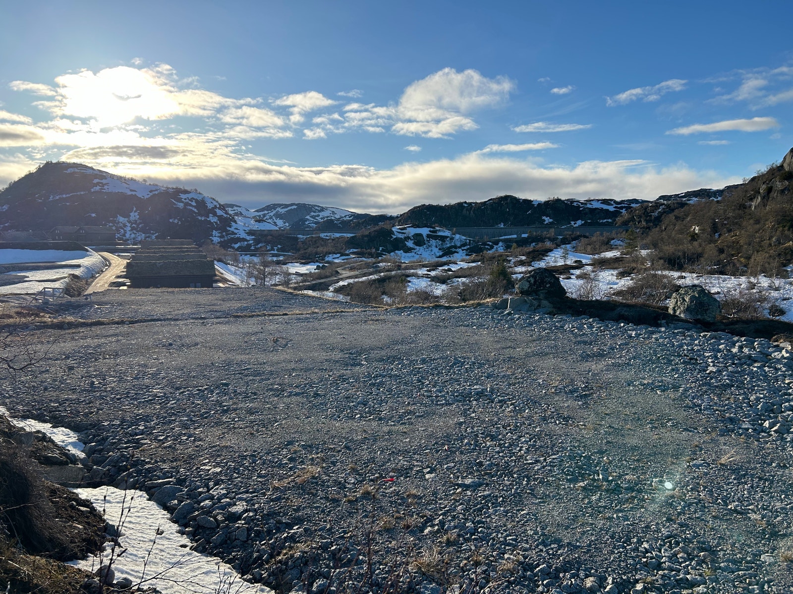 Fra tomten Galleribilde