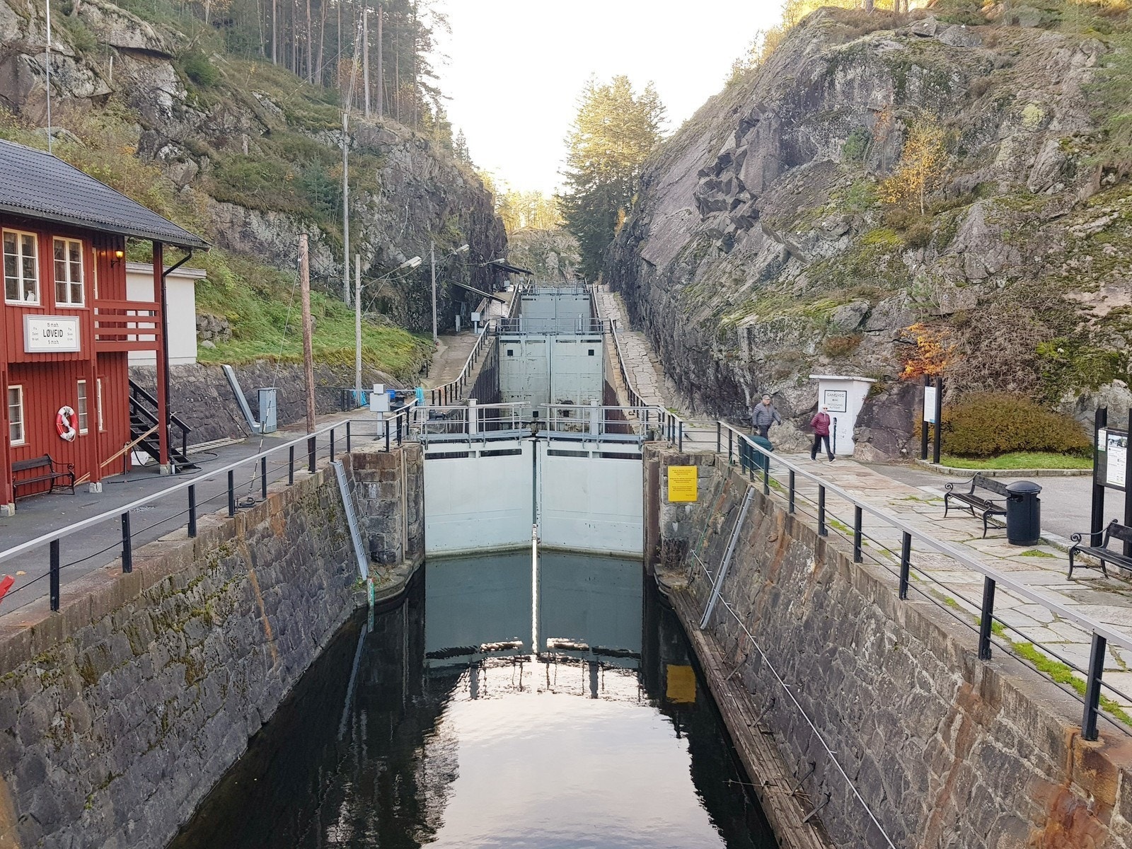 Løveid sluser Galleribilde