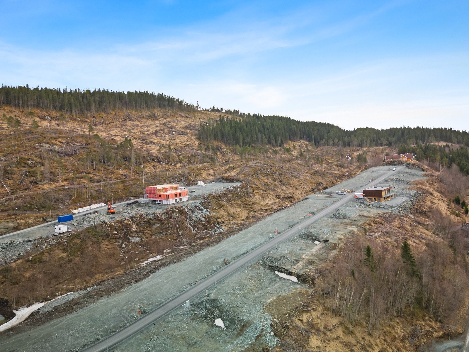 Her vil du få boliger med fantastisk utsikt, beliggende med marka i umiddelbar nærhet. Galleribilde