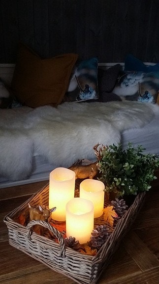 I det nybygde kokhuset har vi også forsøkt å få til den trivelige seterstemningen. Her finner du blant annet TV, noe som ofte er populært hos barna ;-) Galleribilde