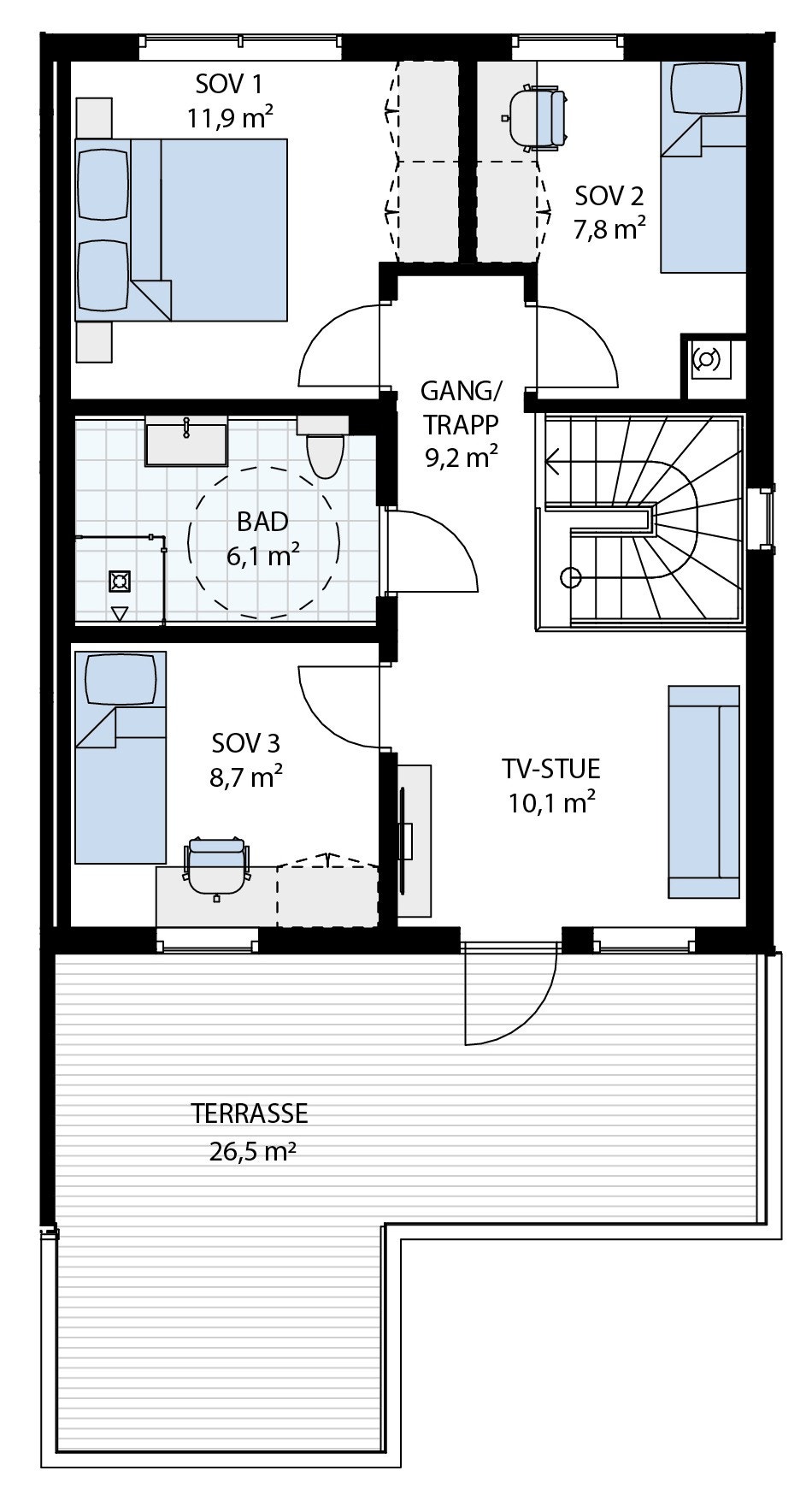 2.etasje Galleribilde