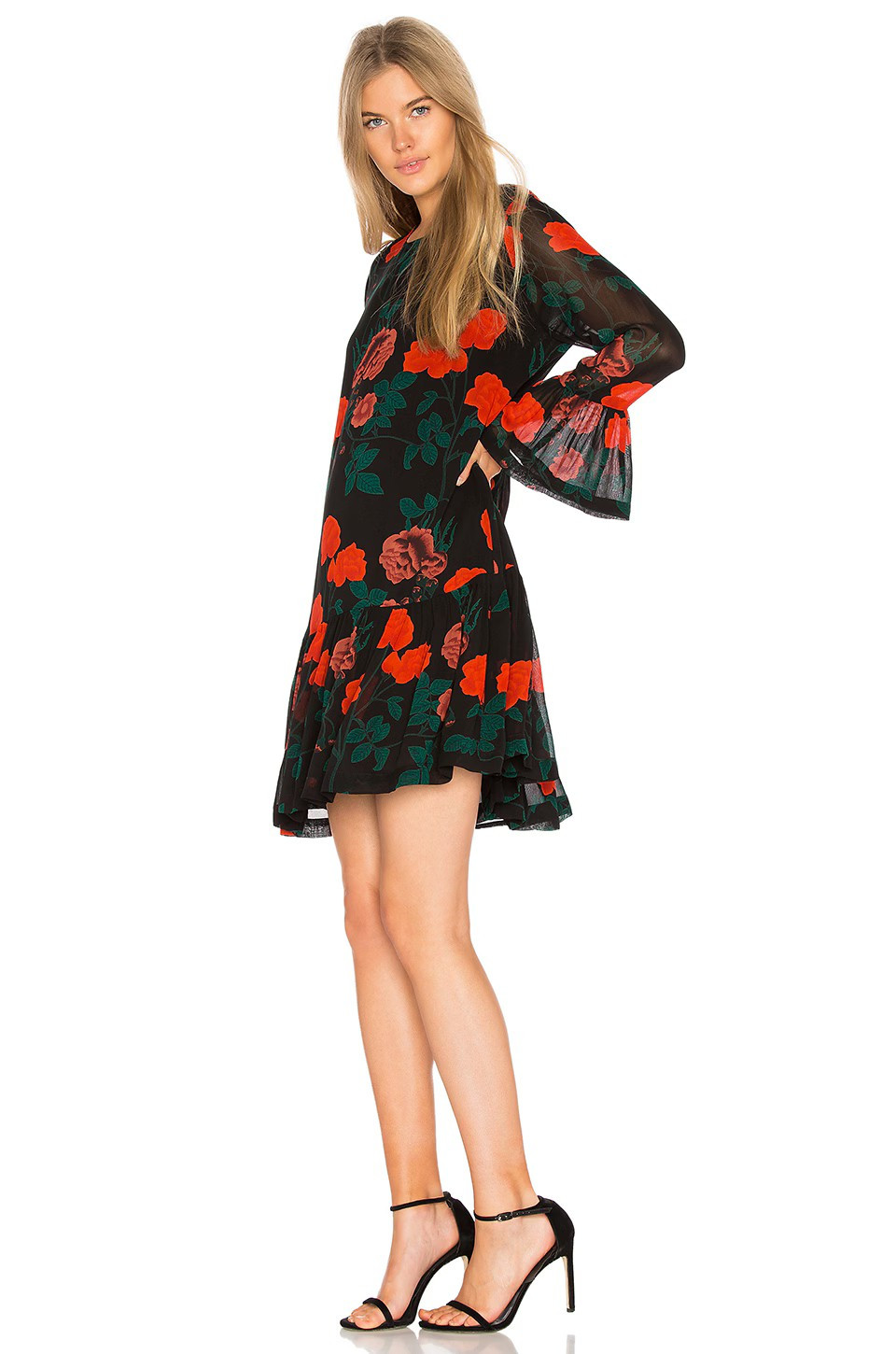 Ganni Newman Georgette Dress FINN torget