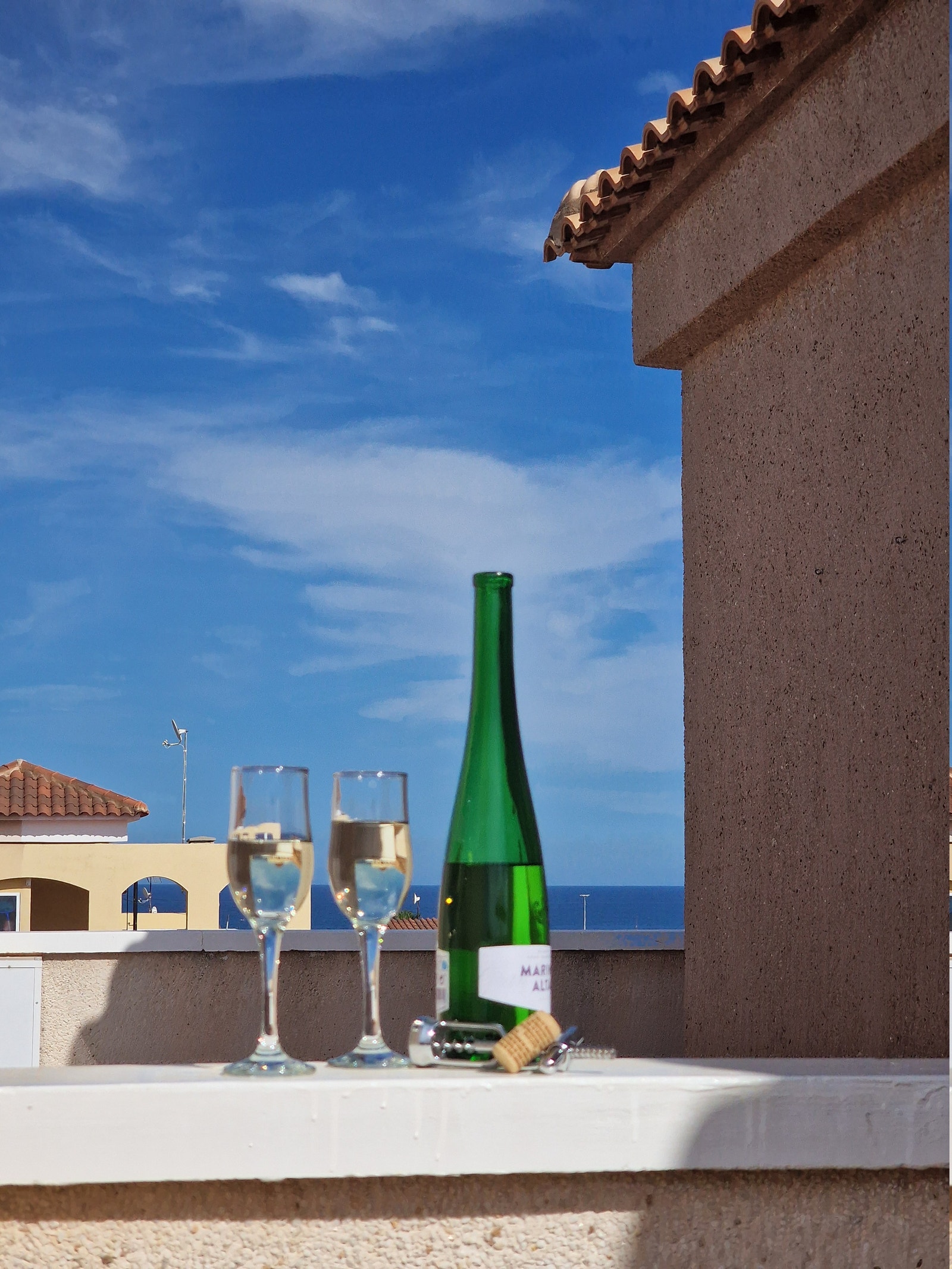 Fra takterrassen Galleribilde