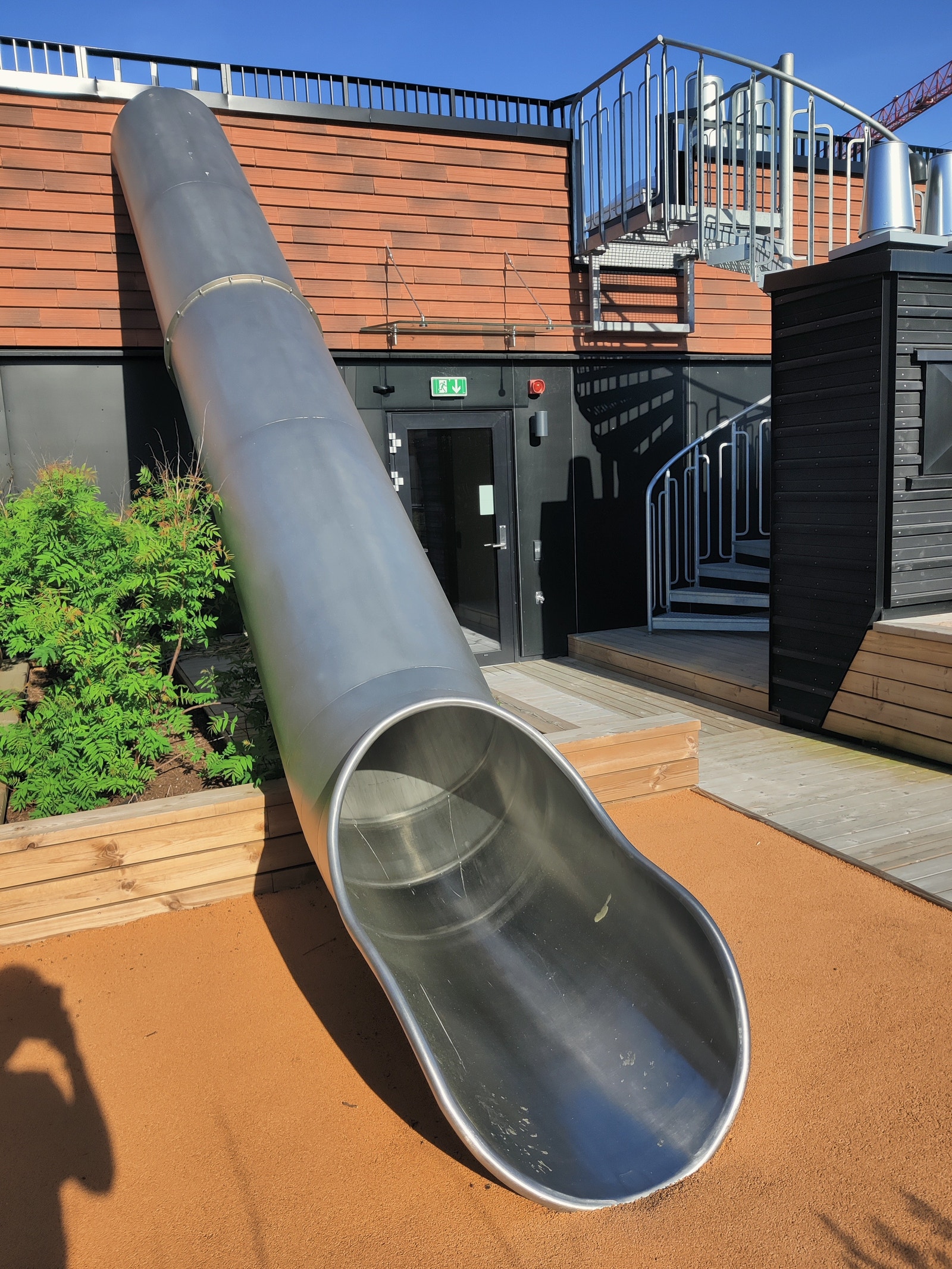 Takterrase/ Sklier Galleribilde