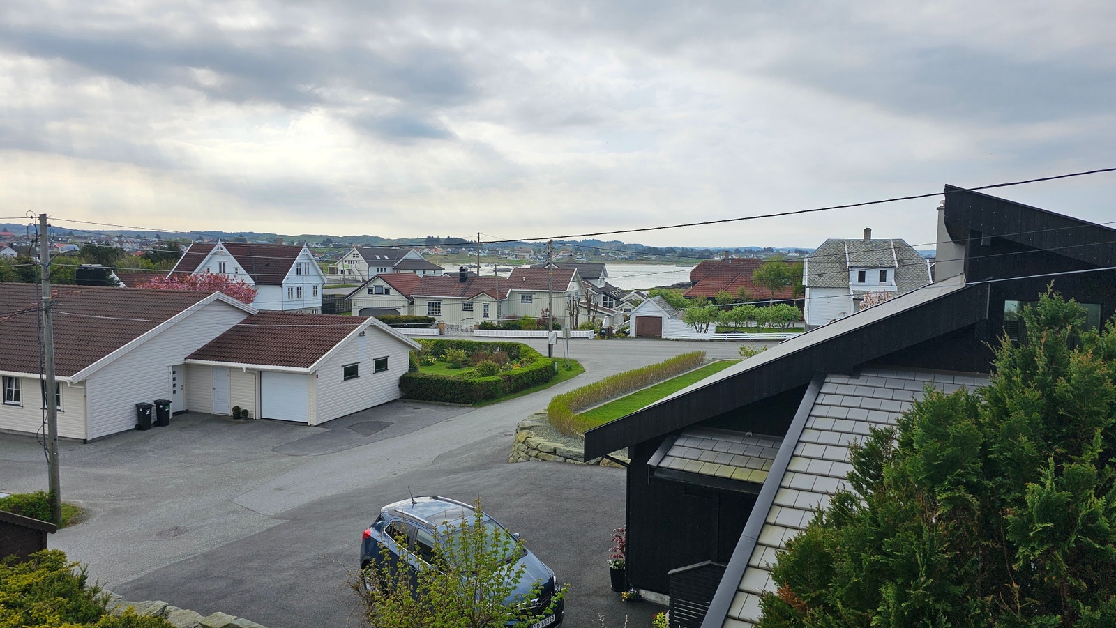 Utsikt mot Åkrasanden Galleribilde