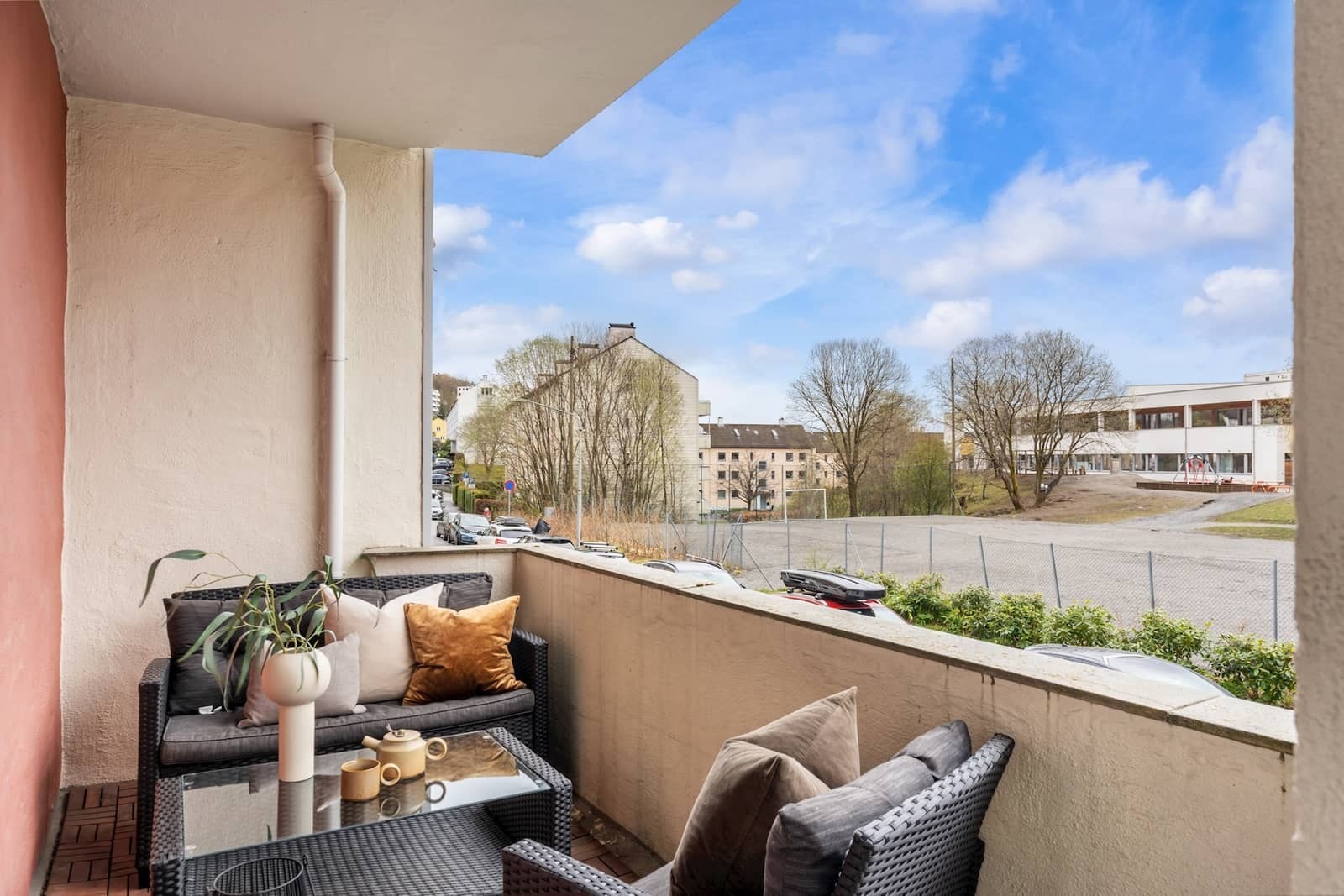 6 m2 balkong Galleribilde