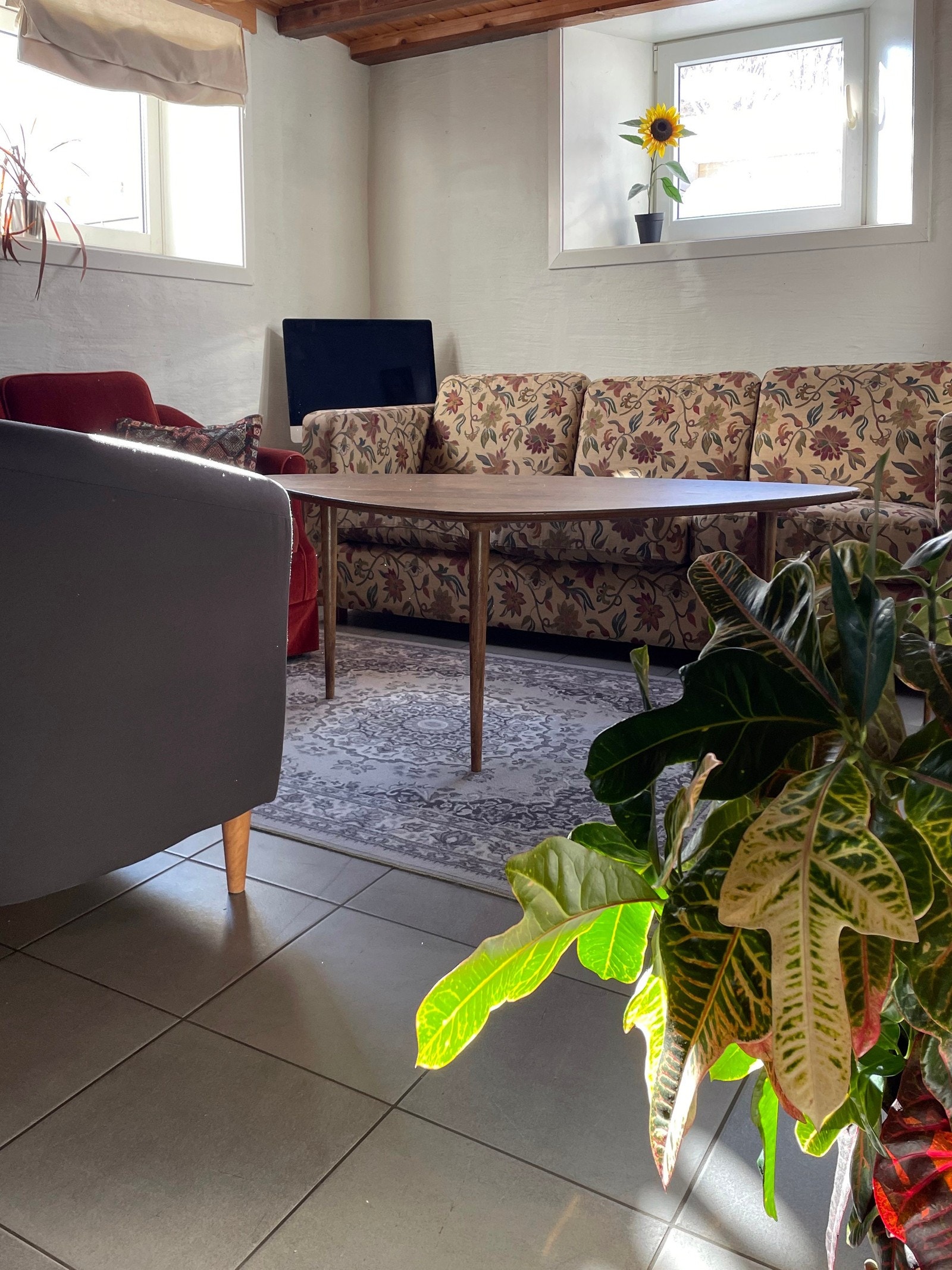 Stuen er møblert. Galleribilde