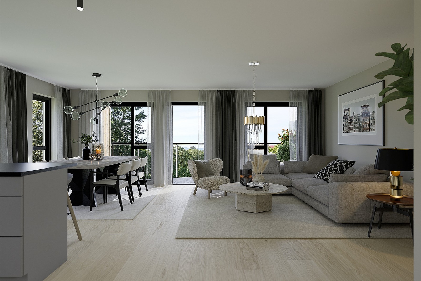 105 kvm. Illustrasjon, avvik kan forekomme Galleribilde