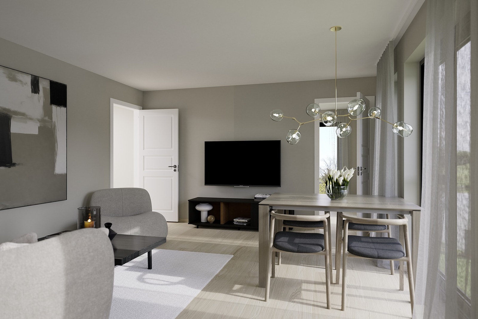 51 kvm. Illustrasjon, avvik kan forekomme Galleribilde