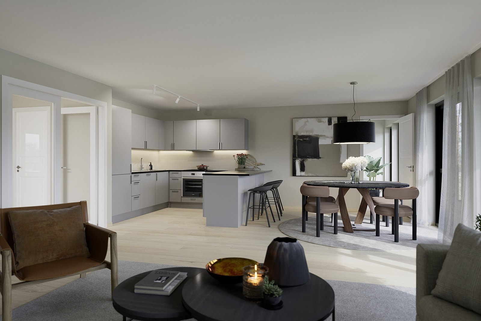 105 kvm. Illustrasjon, avvik kan forekomme Galleribilde