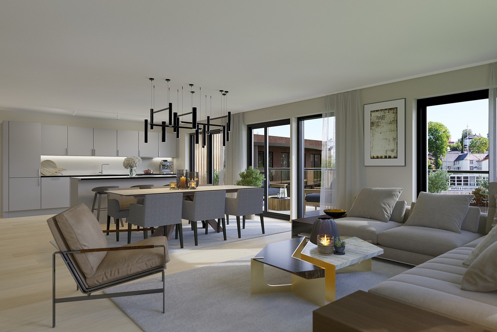 130 kvm. Illustrasjon, avvik kan forekomme Galleribilde