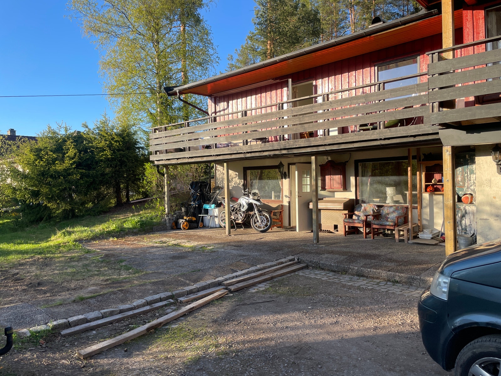 Uteplass egen inngang Galleribilde