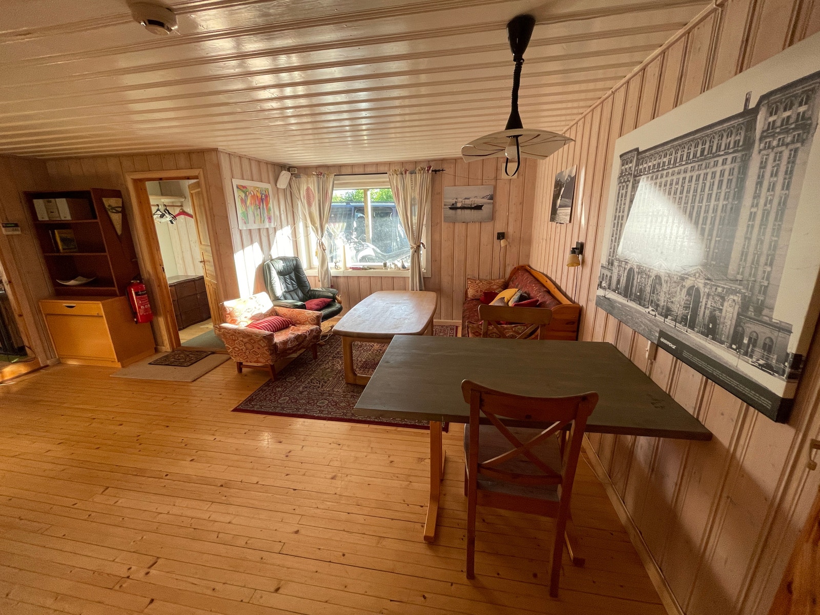 Stue med spiseplass Galleribilde