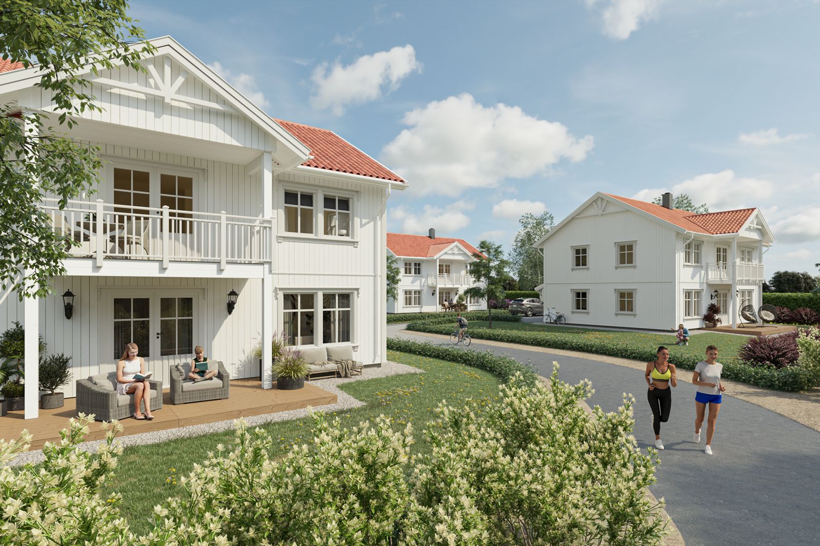 Nostalgiske boliger med fin beliggenhet. Galleribilde