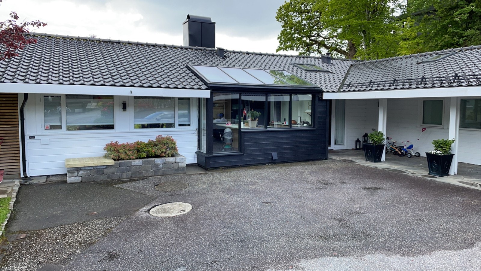 Inngangsparti Galleribilde