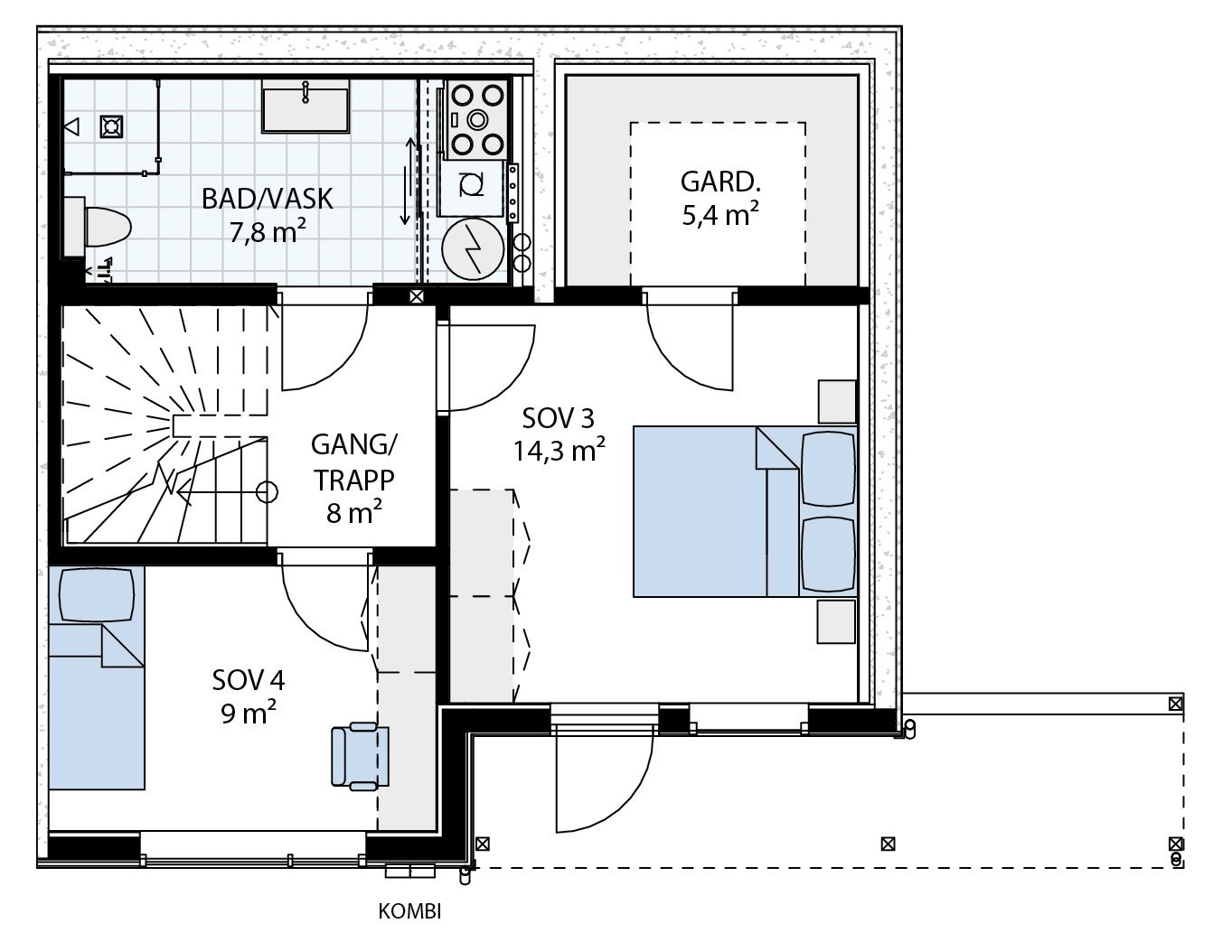 U2. etasje Galleribilde