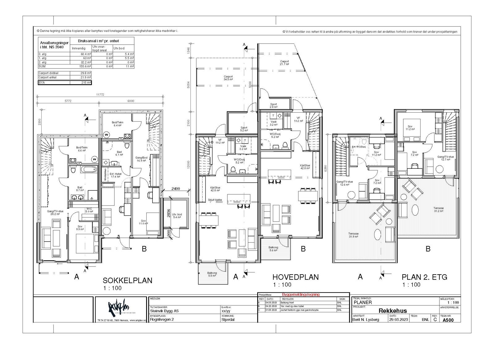 Plantegninger Galleribilde