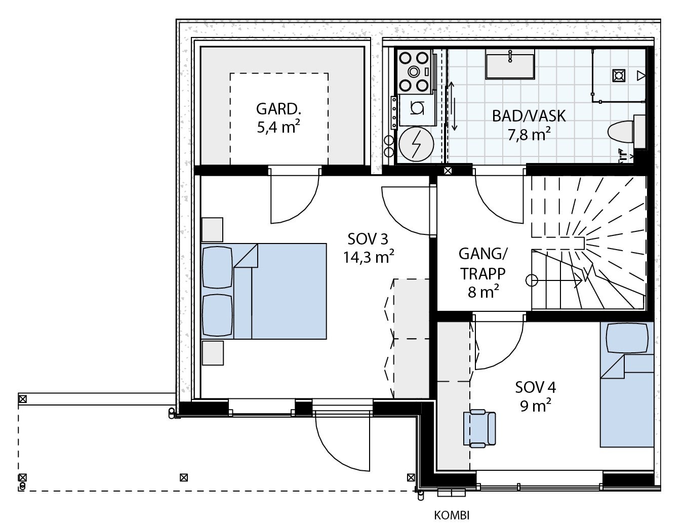 U2. etasje Galleribilde