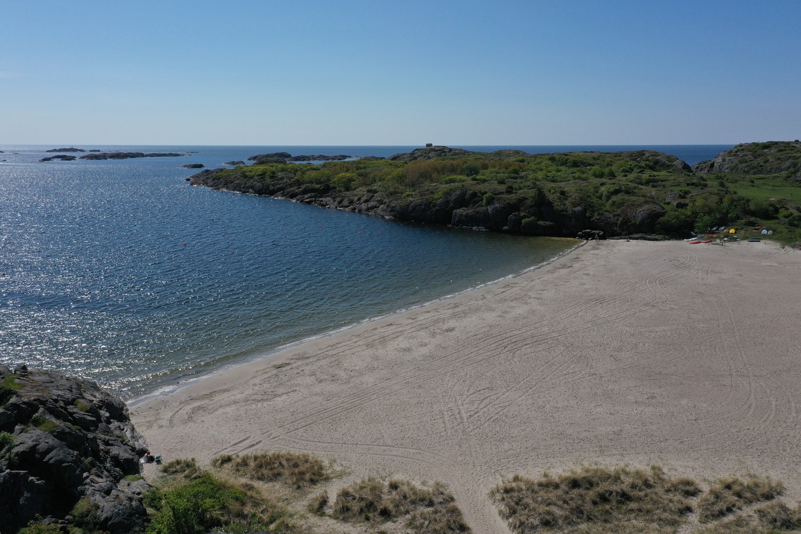Oddane Sand sørvest for Nevlunghavn. Galleribilde