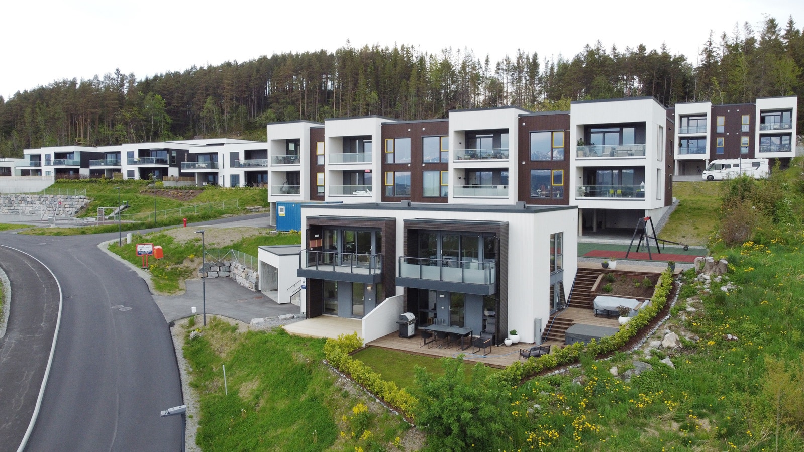 Boligen har fin plassering i nytt og attraktivt boligområde på Åse. Galleribilde