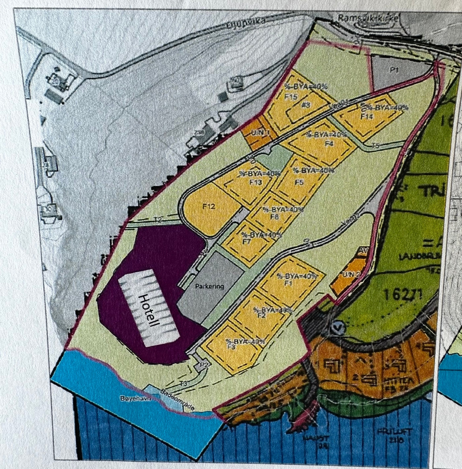 EIENDOMEN Ramsvik der det planlegges Hotell Galleribilde